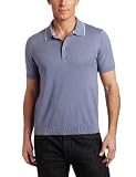 Perry Ellis Men's Short Sleeve Polo with Tipping