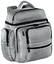 Upscale Poly Nylon Executive Brief Pack - Silver