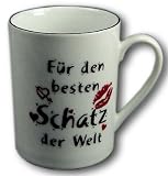 Produkt-Bild: Tasse - F&uuml;r Den Besten Schatz Der Welt - Valentinstag Liebe Geschenk Geburtstag