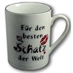 Tasse - F�r Den Besten Schatz Der Welt - Valentinstag Liebe Geschenk Geburtstag