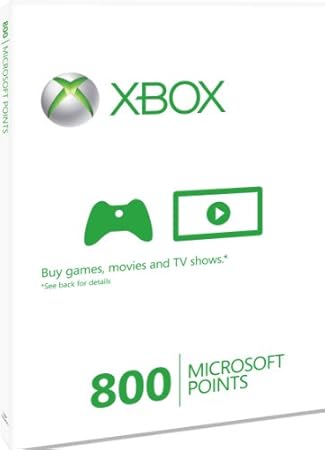 Xbox LIVE 800 Microsoft Points (Xbox 360)