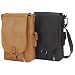 Picnic Gift Vino 2 Leather Wine Tote Two Bottle Carrier in Black - Picnic Gift 4025-BK