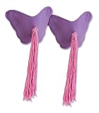 California Exotics Shane's World Party Pasties, Purple Butterfly