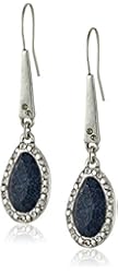 Kenneth Cole New York "Bar Harbor" Faceted Bead Long Drop Earrings