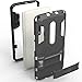 Motorola Droid Maxx 2 Case Moto X Play Case, CoverON® [Shadow Armor Series] Hard Slim Hybrid Kickstand Phone Cover Case for Motorola Droid Maxx 2 / Moto X Play - Gray (Gunmetal) & Black