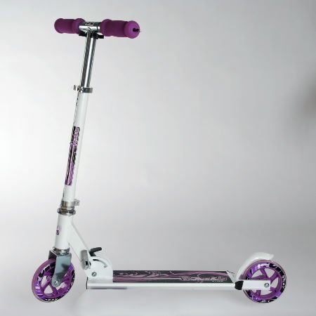 REBEL Scooter Full Speed, weiß/violett, RESC73879 REBEL Scooter Full Speed, weiß/violett, RESC73879