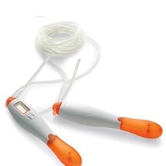 Digitales Springseil mit Kalorienzaehler und Sprungzaehler in ORANGE