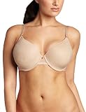 Natori Women's Sheer Jacquard Full Fit Contour Underwire Bra, Café, 36D