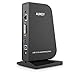 Aukey USB 3.0 Universal Laptop Docking Station with DVI of up to 2048 x 1152, Audio, Microphone, Gigabit Ethernet, and 3 USB ports (2 USB 3.0 + 1 USB 2.0) for Windows, DS-E2