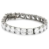 CZ by Kenneth Jay Lane Classic Collection Rhod