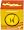 Waboba Water Bouncing Ball BLAST (Ø 7 cm), exklusiv von sunflex sport, gelb