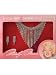 Marilyn Monroe Jewelry Set Rhinestone Necklace Earring Costume