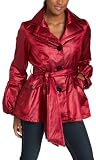 A.B.S by Allen Schwartz - ABS by Allen Schwartz Women's Belted Satin Rain Jacket