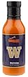Tailgate University of Washington Tailgate Medium Wing Sauce, 12-Ounce Glass Bottles (Pack of 6)