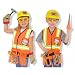 Melissa & Doug Construction Worker Costume Deluxe Role Play Set