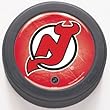 NEW JERSEY DEVILS Domed Regulation Size HOCKEY PUCK with Team Colors & Logo