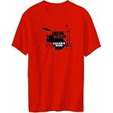 Caleb's Band Male Names Mens T-Shirt (Red, Size Large)