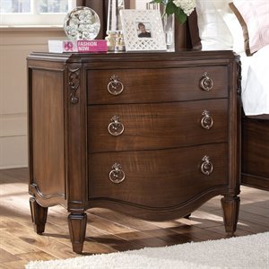 Night Stand w/ Wood Top by American Drew - Mink (908-420) Night Stand w/ Wood Top by American Drew - Mink (908-420)