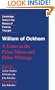William of Ockham: 'A Letter to the Friars Minor' and Other Writings (Cambridge Texts in the History of Political Thought)