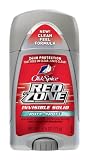 Old Spice Deodorant Red Zone Invisible Solid, Pure Sport, 2.6-Ounce Boxes (Pack of 6)
