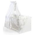 Schardt 13 410 1/695 - Bettset 4-teilig Lilie ( 2-teilige Bettw�sche, Himmel und Nestchen)