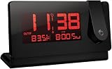 Oregon Scientific RMR391PA Slim Black Line Projection Clock