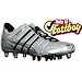 adidas Men's Scorch Competition Football Shoe,Metallic Silver/Black,12 D