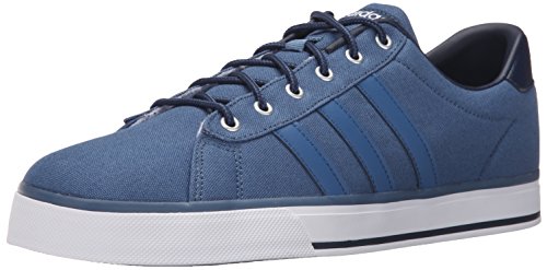 adidas NEO Men's Daily Lifestyle Skateboarding Sneaker,Ash Blue/Ash Blue,10.5 M US