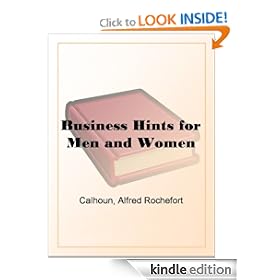 Business Hints for Men and Women
