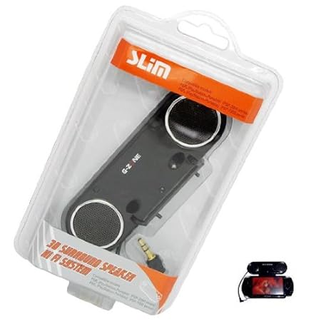 3D Surround Speakers Hi-Fi System for PSP 2000