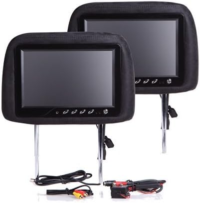 10.1" Headrest Pair Built in Hdmi / Hd 1280*800(flannel Black/black Face)