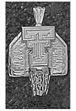 Logo Art Texas Tech Red Raiders Sterling Silver Backboard Pendant