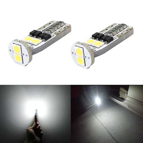 JDM ASTAR Extremely Bright 3030 Chipsets 168 175 194 2825 W5W T10 LED Bulbs,Xenon White（Only used for interior or license plate light）