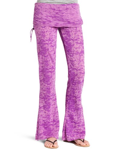 Rip Curl Juniors Bonzai Burnout Fleece Pant, Hyacinth Violet, Large