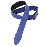 Levy's Leathers M7GP-BLU 2-inch Garment Leather Strap,Blue