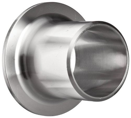 Stainless Steel 304/304L Butt-Weld Pipe Fitting, Type A MSS Stub End, Schedule 40, 3/4" Pipe Size