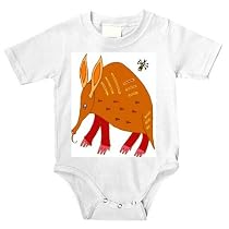 Onesie with aardvark