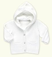 Petit Bebe Pure Cotton Long Sleeve Matinee Cardigan