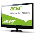 Acer N230HML 58,4 cm (23 Zoll) LED Monitor-TV, Energieeffizienzklasse B (VGA, HDMI, SCART, S-Video, 5ms Reaktionszeit) schwarz