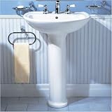 Cadet/Colony Pedestal Base Finish: White