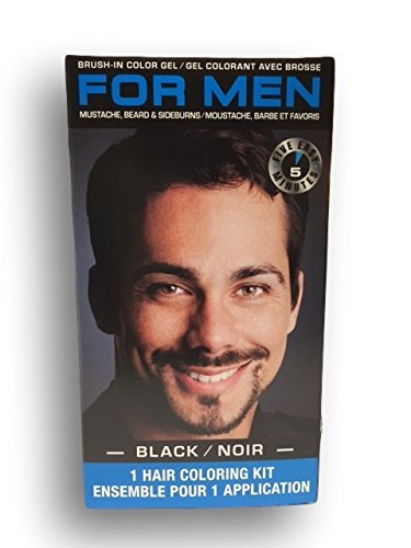 Men Only 0721767960900 For Men Black Comb In Hair Color Easy