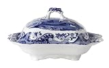 Spode Blue Italian Covered Vegetable Rect