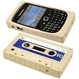 Cbus Wireless brand Cream White Silicone Cassette Tape Case / Skin / Cover  ....