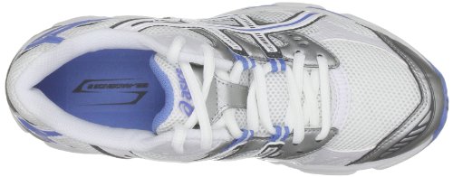 ASICS Women's Gel Radience White/Lavender/Lightning Trainer T1F5N 0124 5 UK