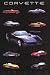 Corvette Evolution Poster Print, 24x36