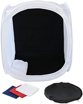 Emart Platinum Photo Tent and 4 Backgrounds with 3 Softboxes for Product Photography