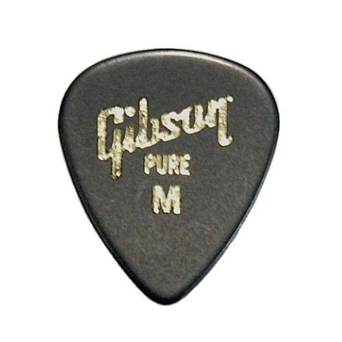 Gibson　ピック×10枚　ティアドロップ　MEDIUM-BLK