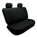 ON SALE.....Univerisal 4pcs Bench Car Seat Cover Solid Black