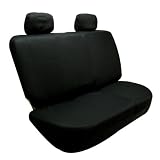 On Sale...... Univerisal 4pcs Bench Car Seat Cover Solid Black