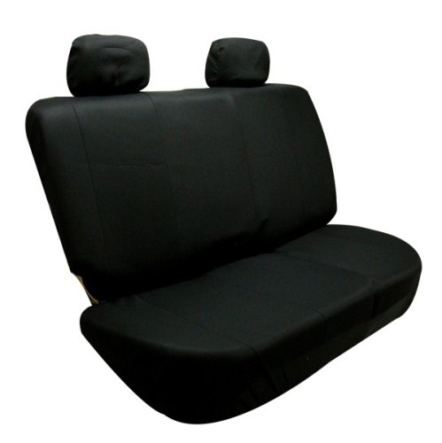 On Sale...... Univerisal 4pcs Bench Car Seat Cover Fb050 Black R012